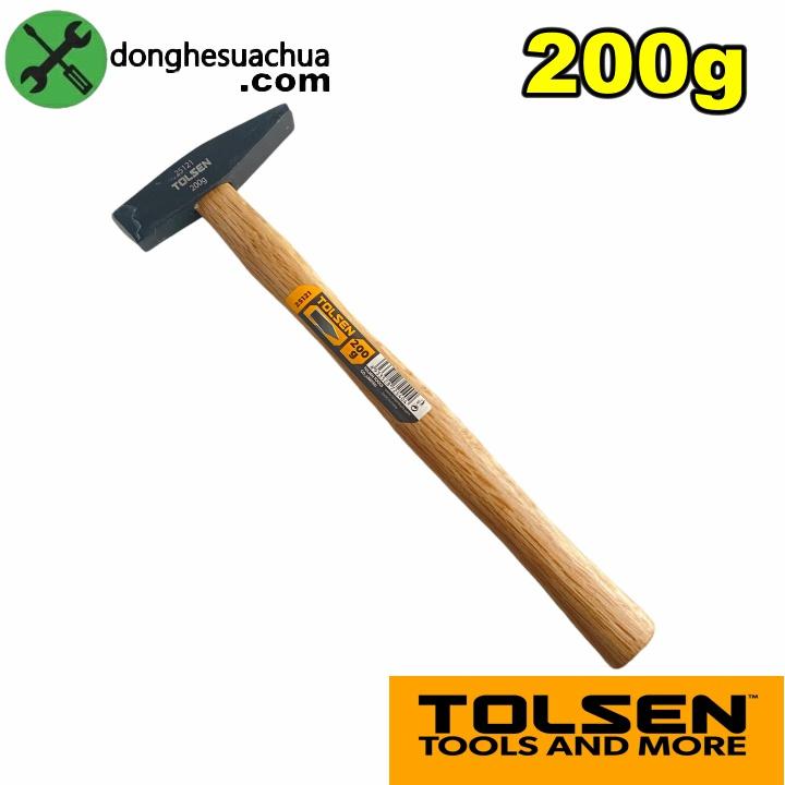 Búa gò cán gỗ Tolsen 25121 loại 200g