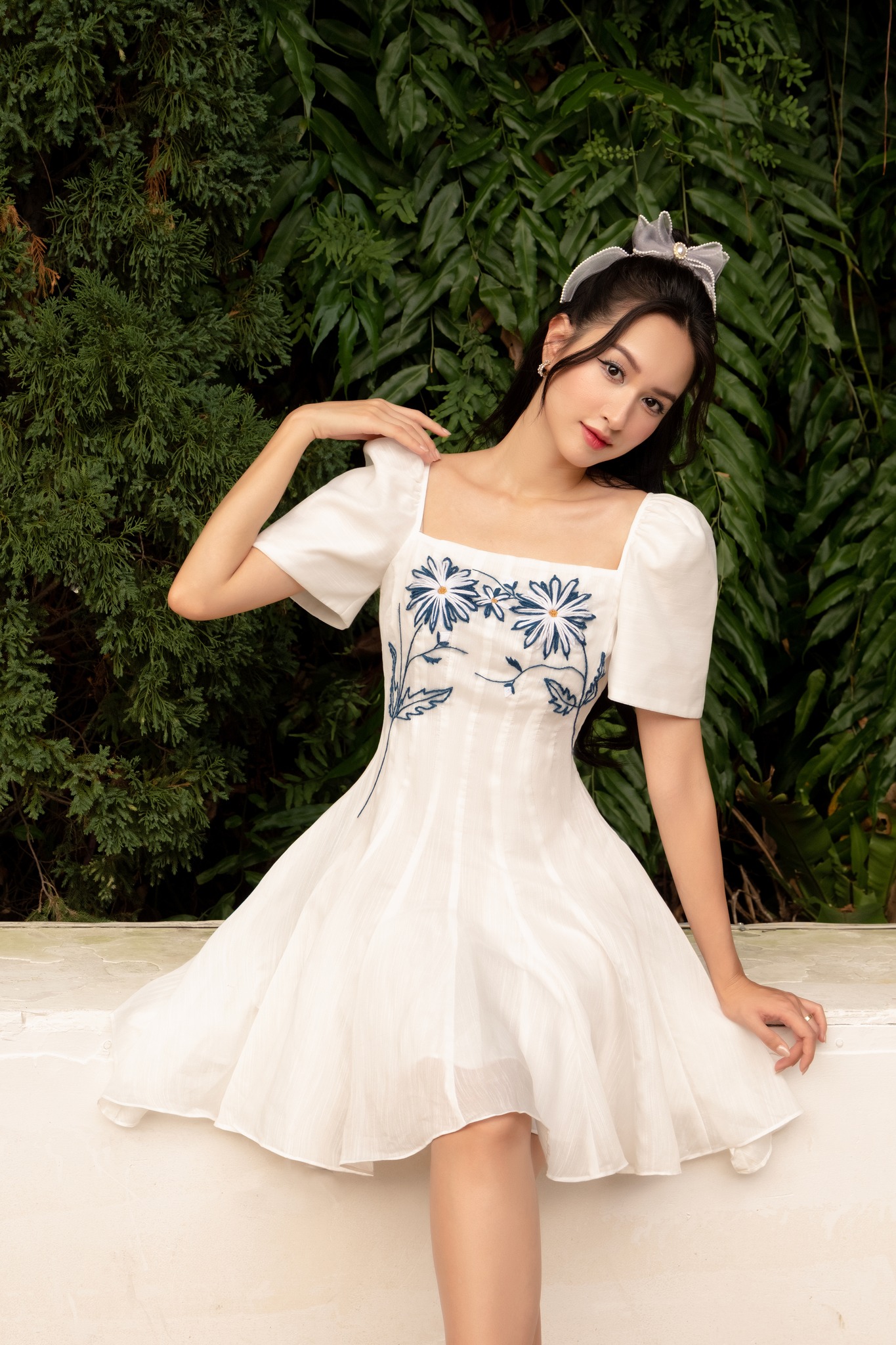 OLV - Đầm Jasmine White Dress