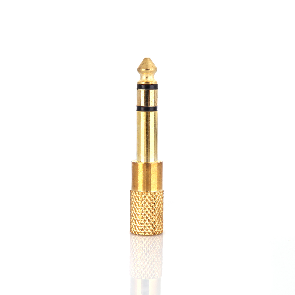 Jack Cắm Chuyển Đổi Cổng Âm Thanh 6.5mm Sang 3.5mm Cho Tai Nghe Mic Đàn Guitar Điện