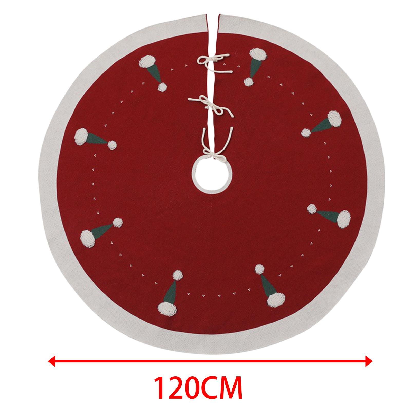 Christmas Tree Skirt 48'' Round Farmhouse Decor for Farmhouse Garden Wedding