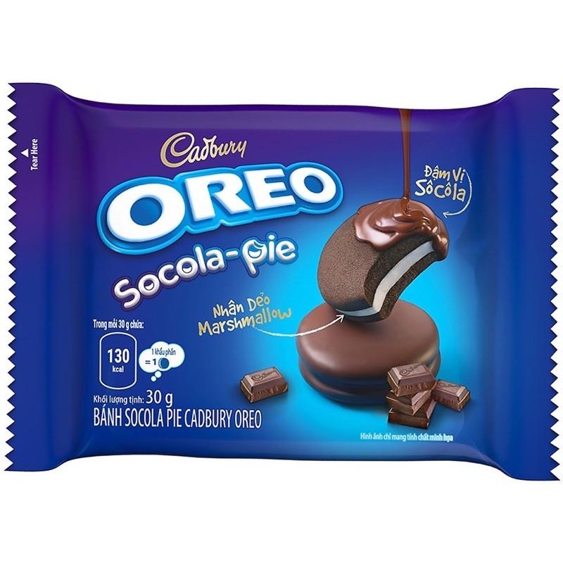 HỘP 12 BÁNH SOCOLA PIE CADBURY OREO (360G)