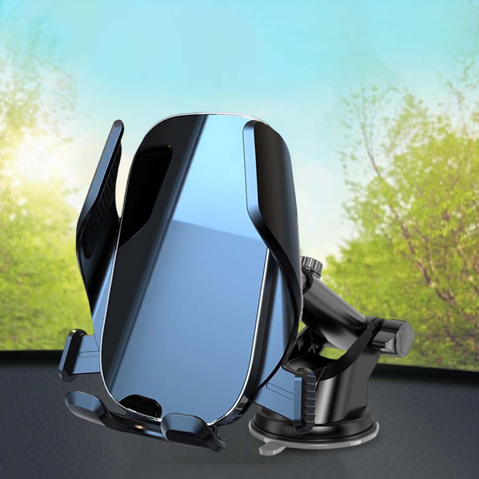 Vehicle Cell Phone Mount Hands Free Lazy Bracket Black