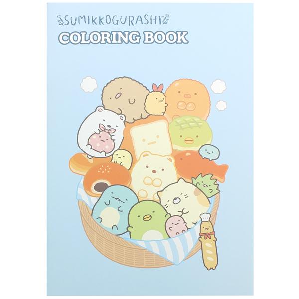 Sổ Tô Màu Sumikko Gurashi - Magic Channel Ver.3 - Màu Xanh