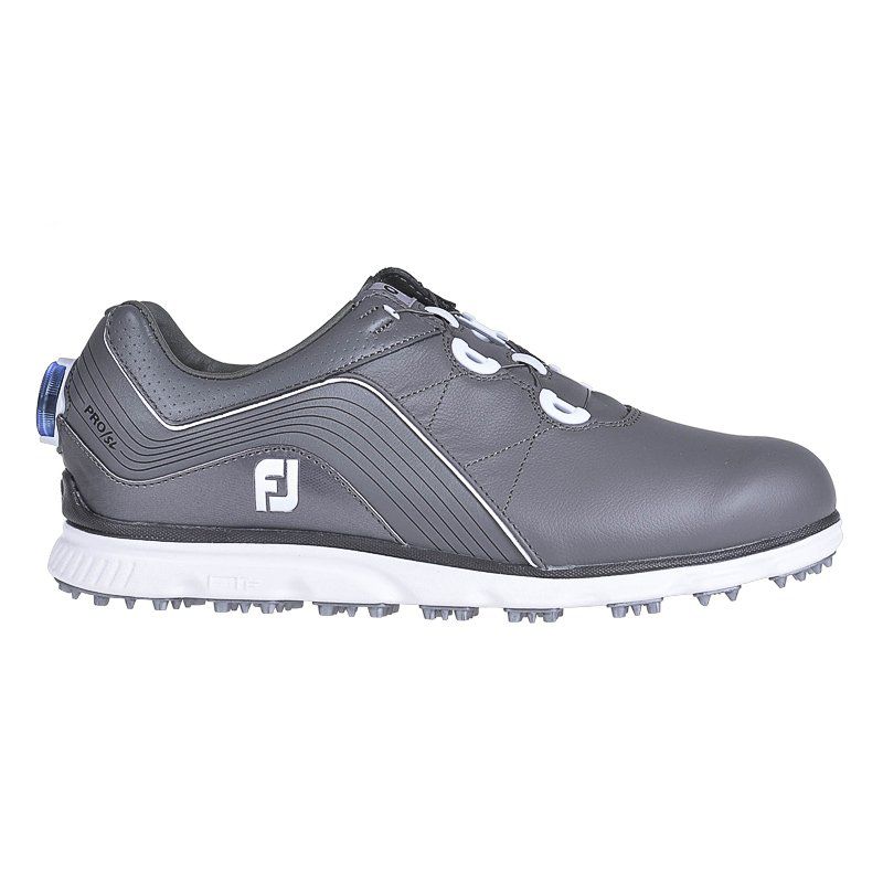 Giày Golf Nam FJ JM PRO SL SPKL BOA GREYWHT- 5329 - Tạo sự thu hút bởi phong cách thể thao lịch lãm