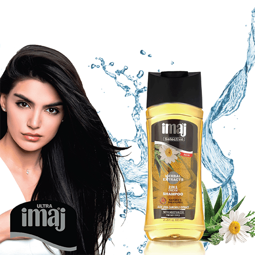Combo Dầu Gội Thảo Dược 2in1 imaj 600ml và Sữa Tắm Dưỡng Da imaj 500ml - Hàng Chính Hãng