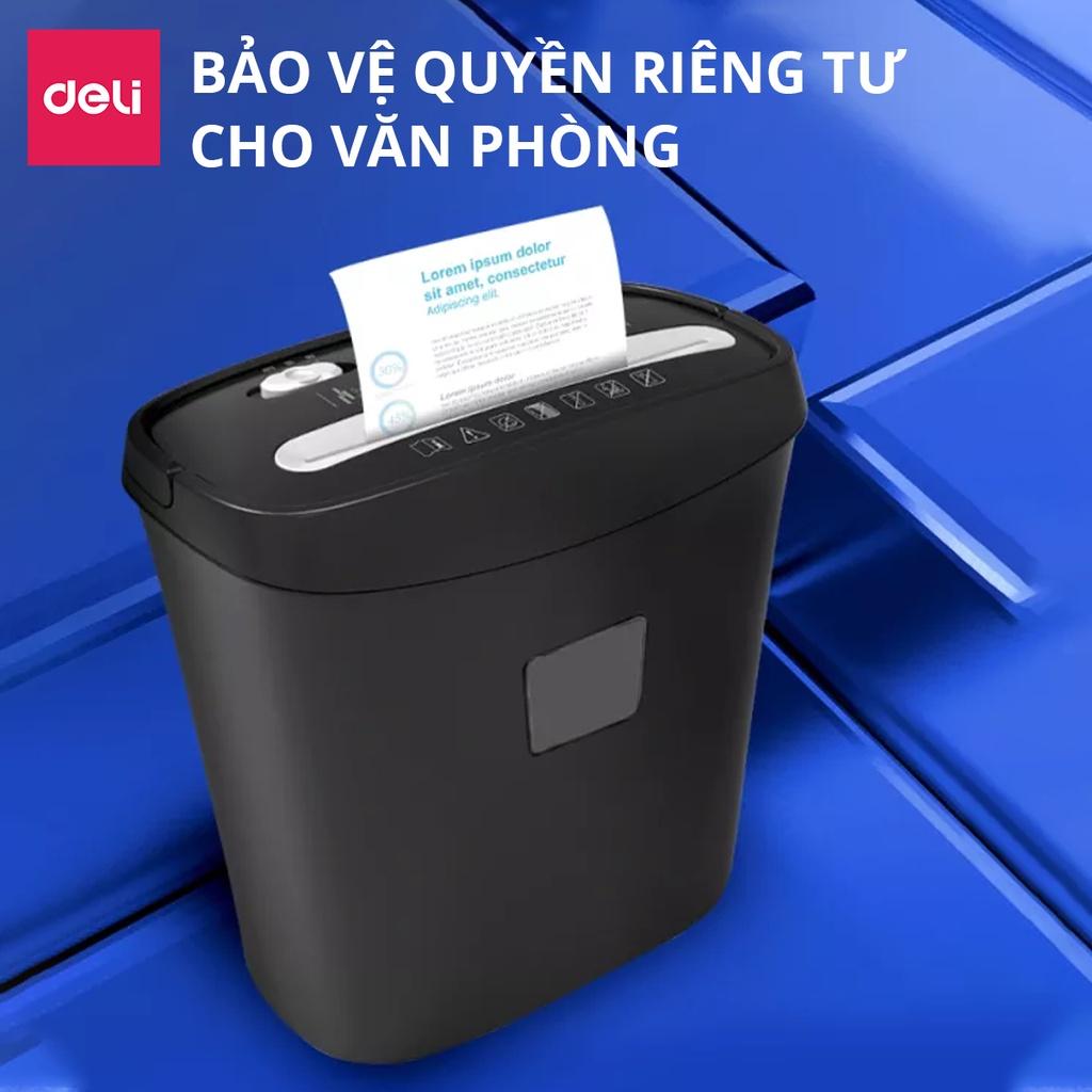 Máy Hủy Tài Liệu Cao Cấp Deli Chính Hãng - Phù Hợp Cho Bảo Mật Giấy Tờ Trong Doanh Nghiệp, Văn Phòng, Nhà Trường - Hàng Chính Hãng - E9947