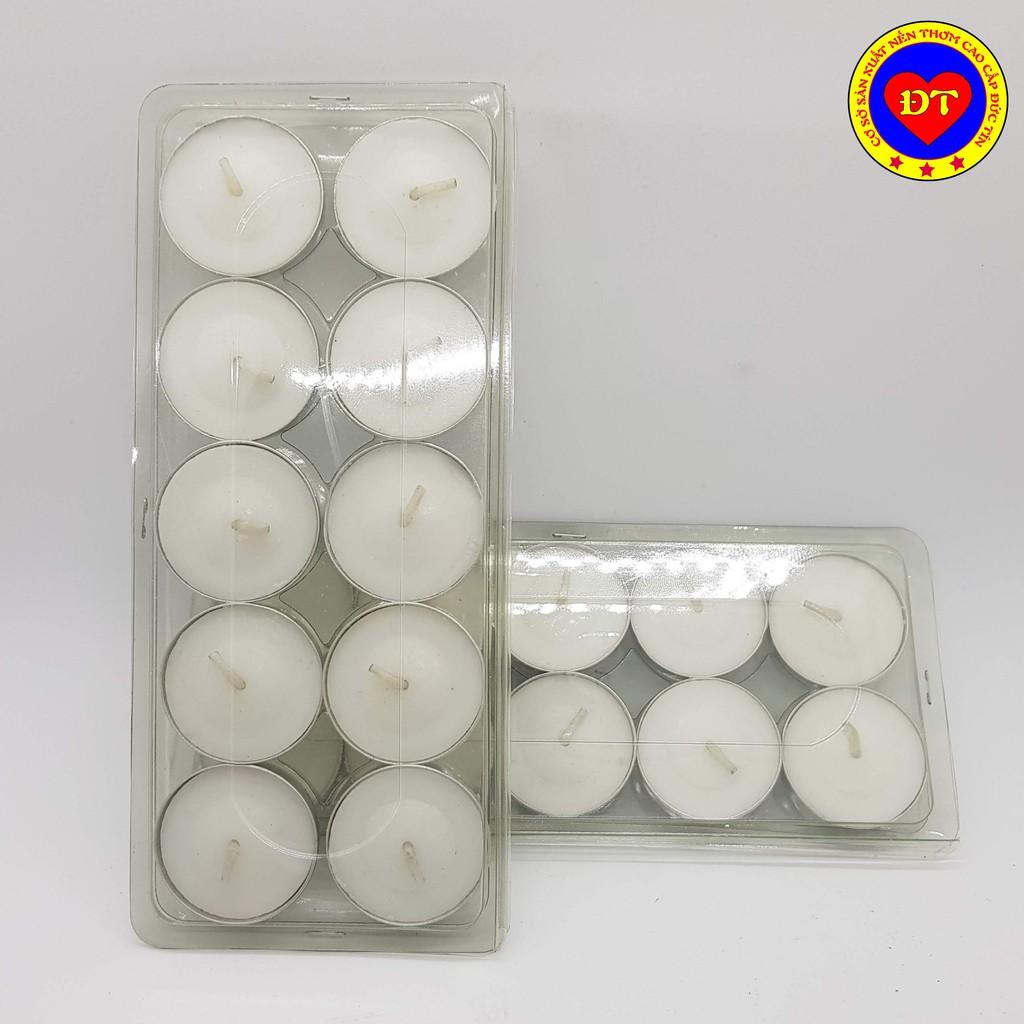 100 Nến tealight cháy 3 giờ cao cấp không khói không mùi an toàn cho người sử dụng