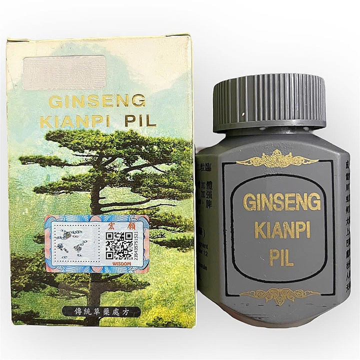 Viên uống tăng cân Ginseng Kianpi Pil ( Nhân sâm kiện tỳ khai vị bổ hoàn ) - Loại siêu xịn - Mã số 1538
