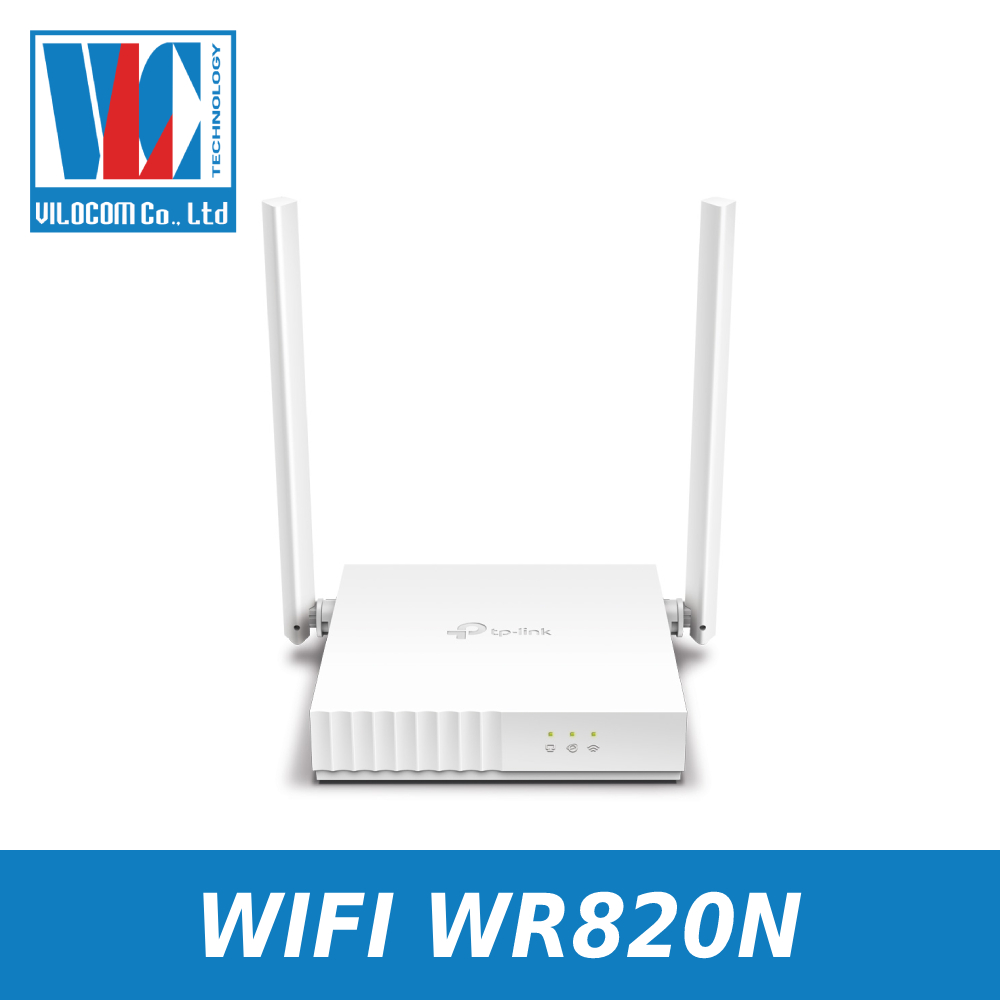 Bộ phát Wifi tốc độ 300Mbps Tp-Link WR820N - Hàng Chính Hãng