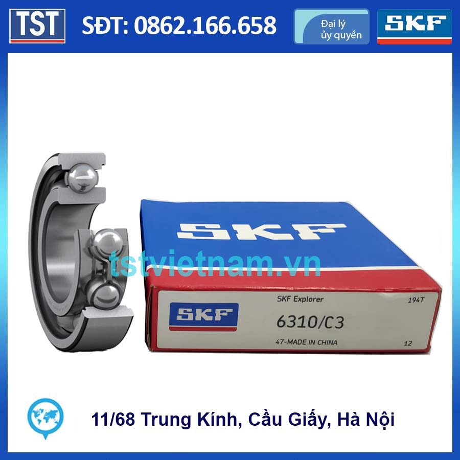 Vòng bi bạc đạn SKF 6310/C3