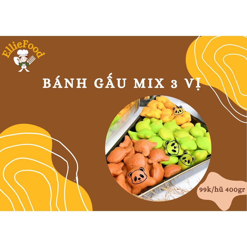 Bánh gấu mix 3 vị béo béo
