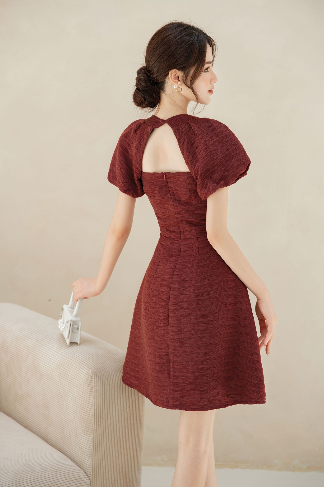 OLV - Đầm Hazel Pleated Dress