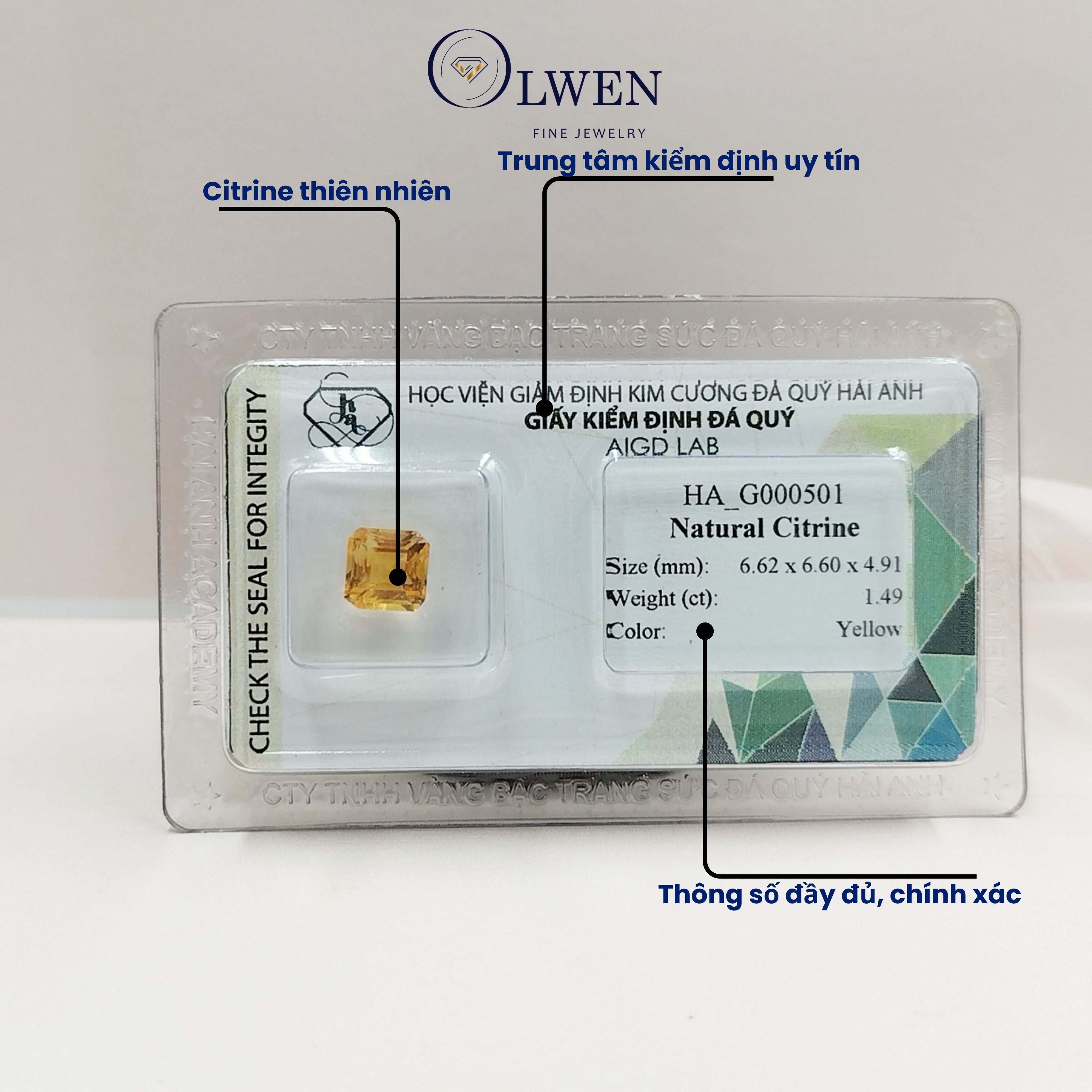 Viên đá thạch anh vàng thiên nhiên_HA-G000501
