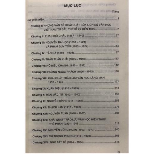 Sách - Văn học Việt Nam Từ đầu thế kỉ XX đến 1945 và Từ sau cách mạng tháng tám 1945