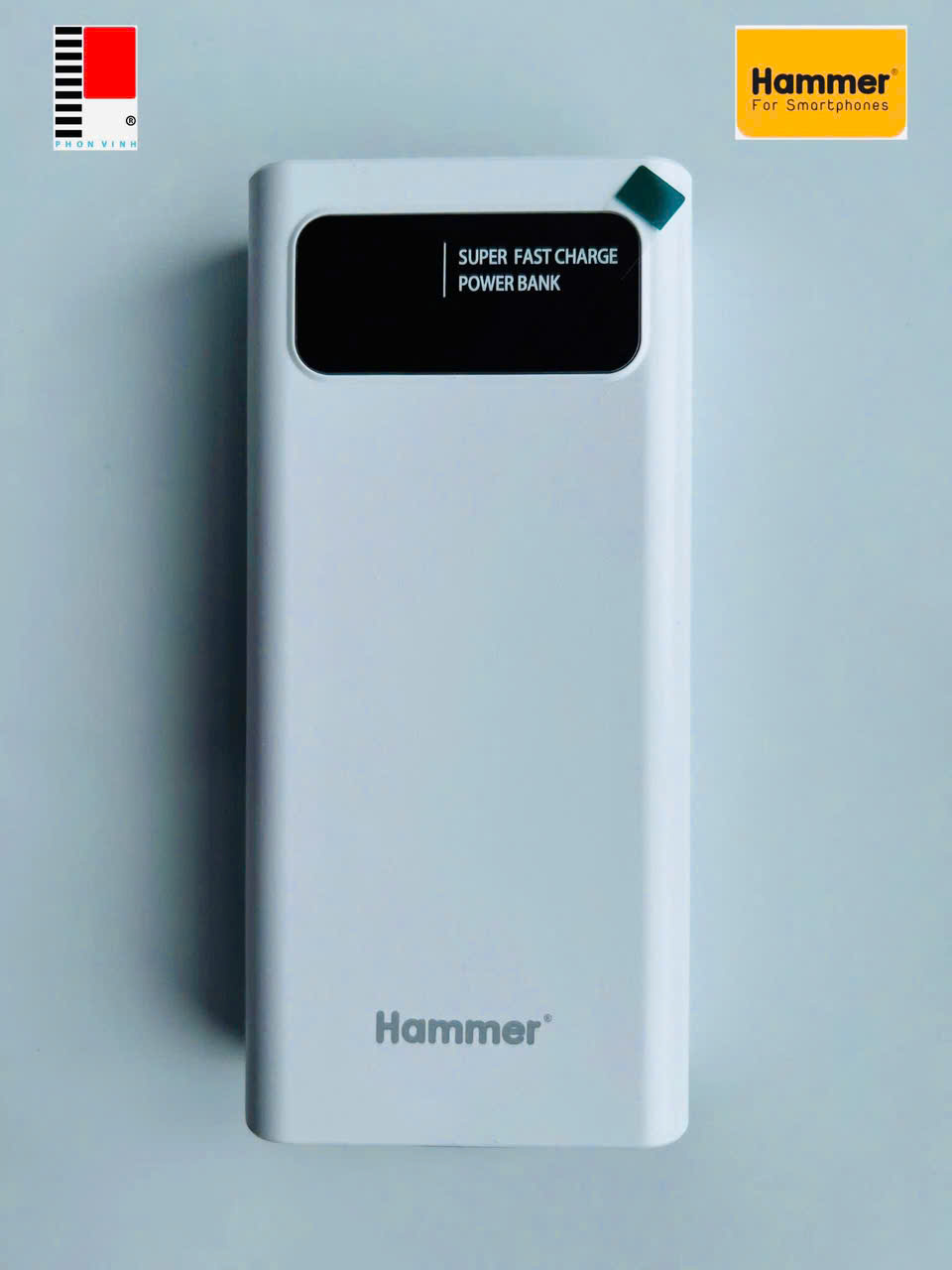 Sạc dự phòng Ham mer H-P88 22.5W - 20.000mAh, Kim Ánh cam kết hàng chính hãng bảo hành 12 tháng
