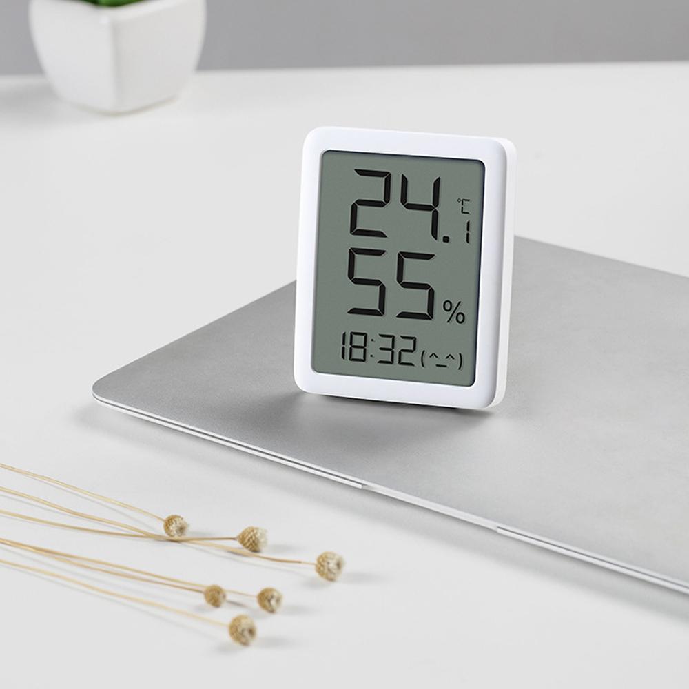 Temperature and Humidity Detector Household Office Baby's Room Hygrothermograph LCD Display Temperature and Humidity Meter Temperature Tester Hygrometer