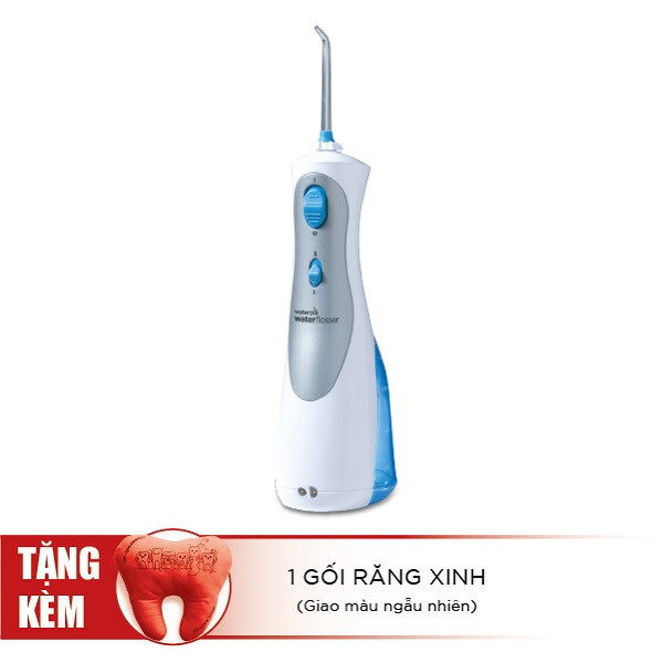 Máy Tăm Nước Waterpik Cordless Plus WP-450 + Tặng Gối Răng Xinh (Giao Màu Ngẫu Nhiên)