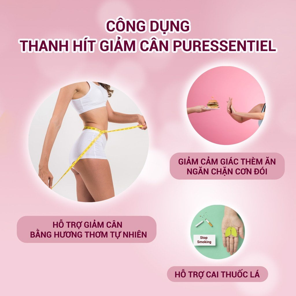 Thanh Hít Giảm Cân Slimstick Thảo Dược Puressentiel