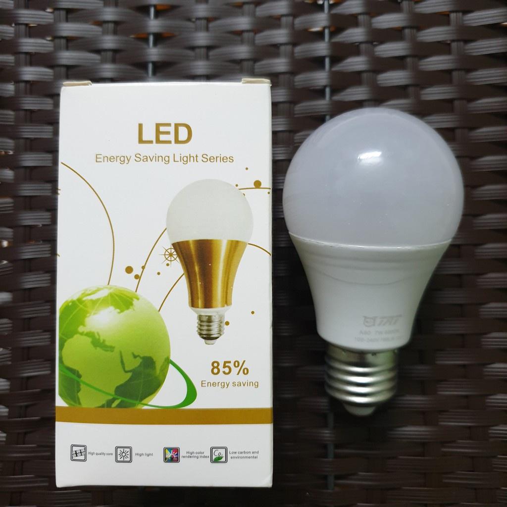 Bóng đèn Led 3w 5w 7w 9w 10w 12w bup tròn A bulb tiết kiệm điện kín chống nước