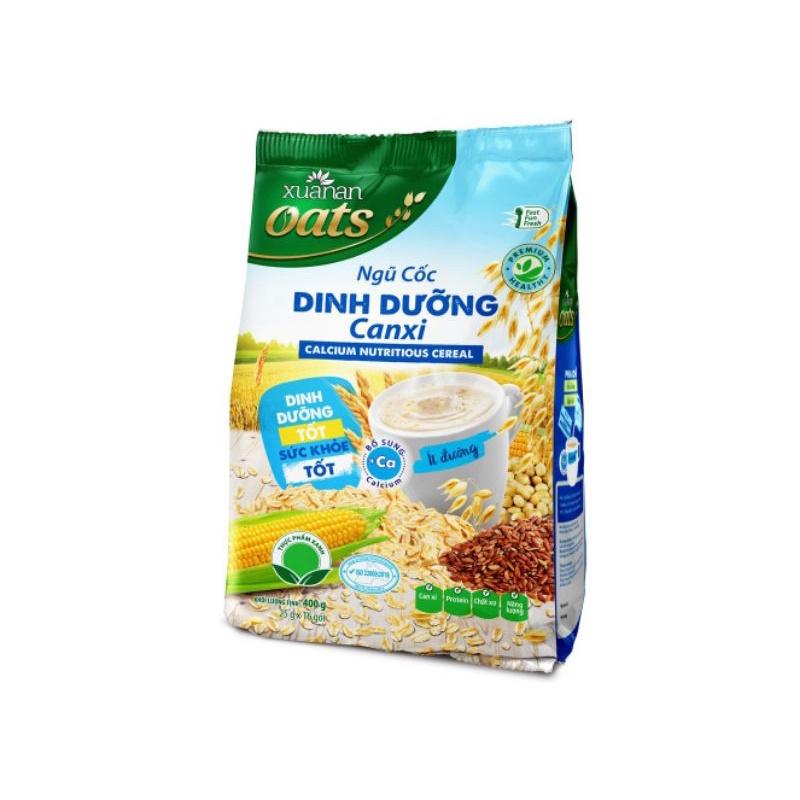 Ngũ Cốc Dinh Dưỡng Canxi 5 Loại Đậu ít đường 400g