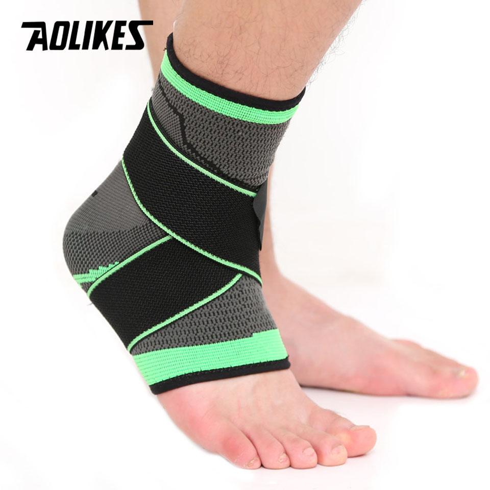 Bộ 2 băng thun bảo vệ mắt cá chân AOLIKES A-7529 Taekwondo Pressurized elastic ankle