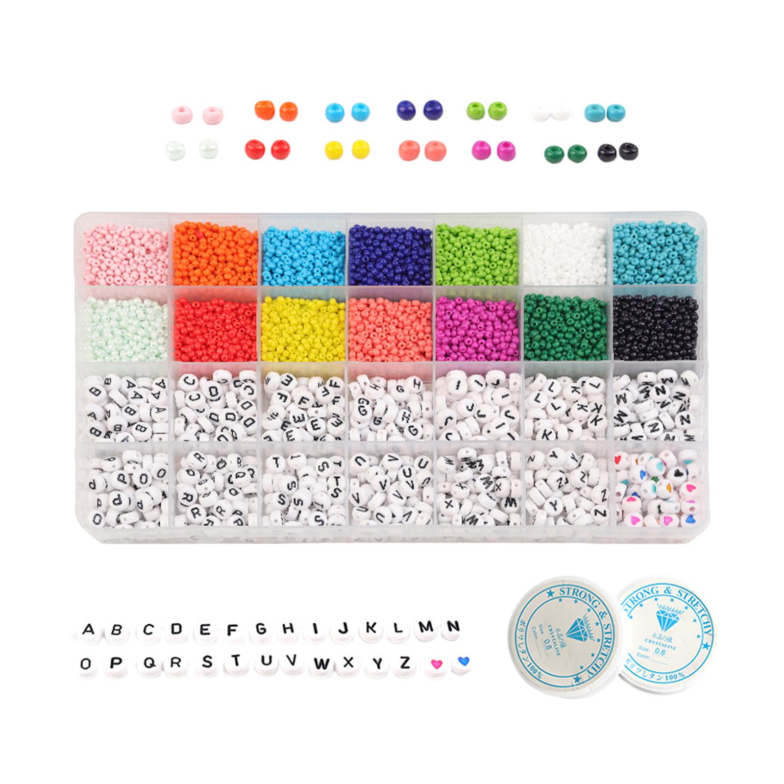 3mm Glass Seed Bead Small Spacer Beads DIY Necklace Jewelry Making Supplies