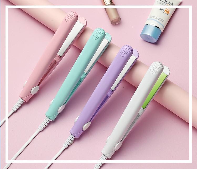 Máy Uốn, Duỗi, Ép Tóc Mini Cao Cấp – Máy Uốn Ép Là Tóc Đa Năng 2 trong 1 Tiện Lợi, Bàn Kẹp To An Toàn Dễ Dàng Sử Dụng – Hàng Chính Hãng VinBuy