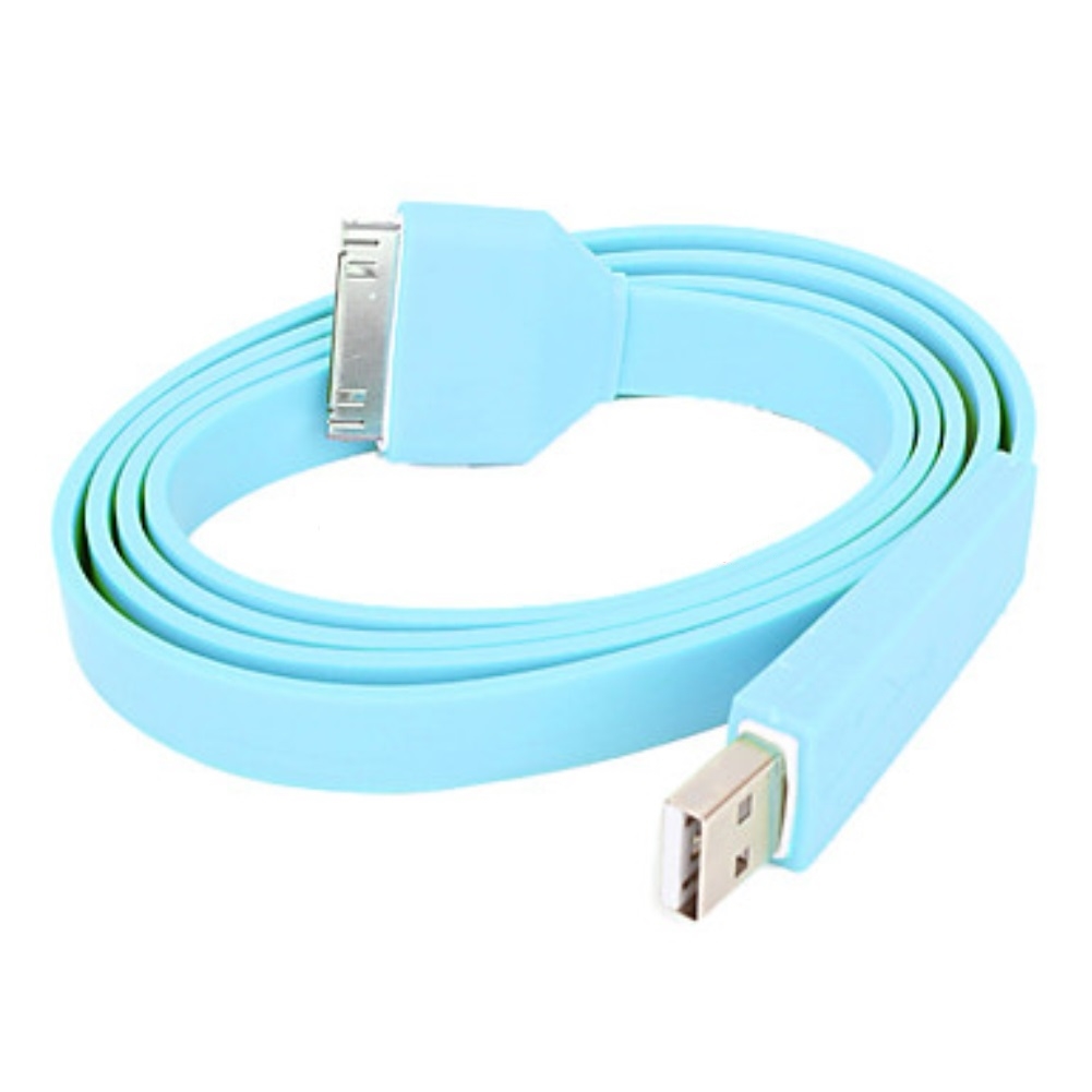 Cáp USB 2.0 To Iphone 4 Unitek (Y-C441) (Dây Dẹp)  - HÀNG CHÍNH HÃNG