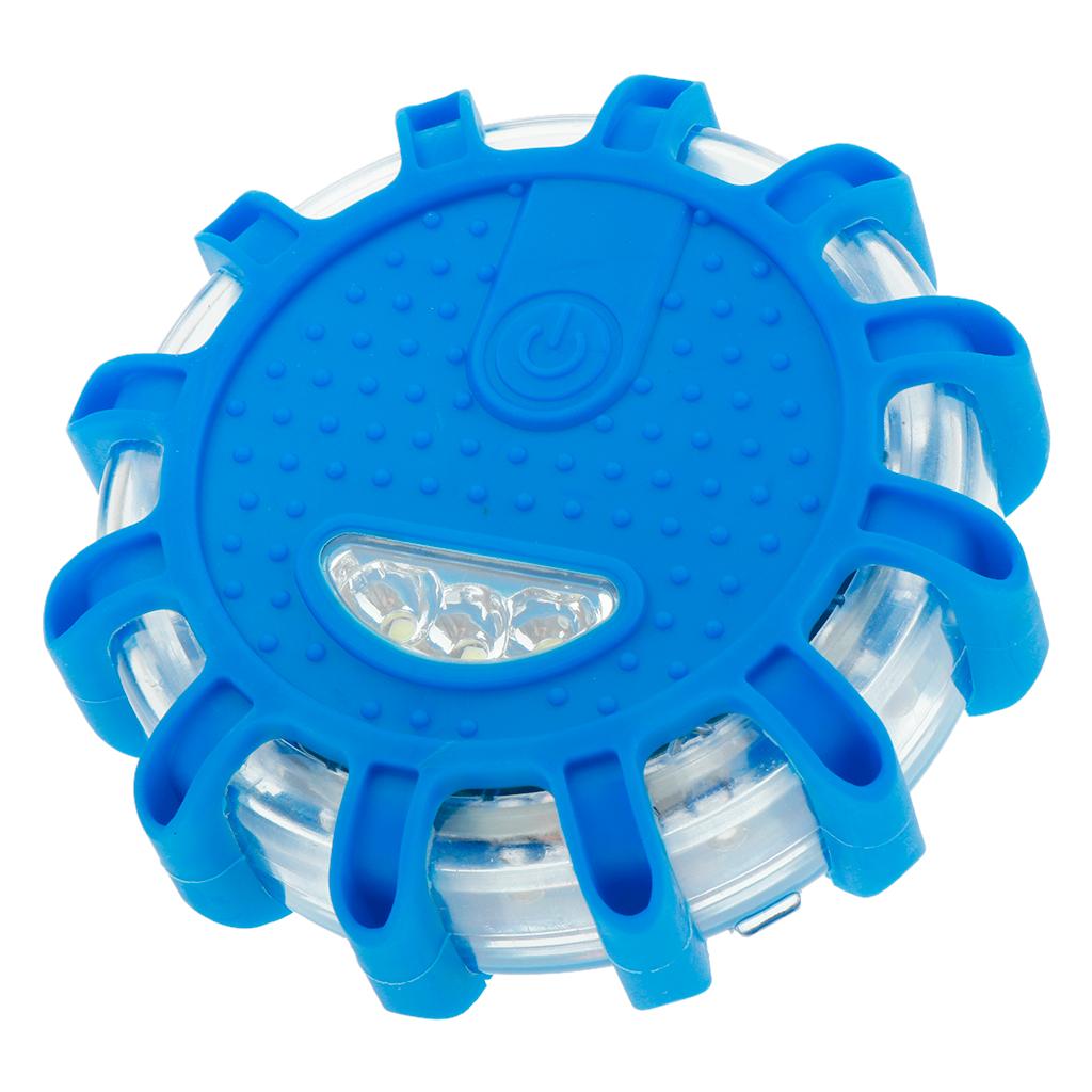 LED Warning Light Road Safety Flare Flash Emergency Beacon with Magnetic Base Hook
