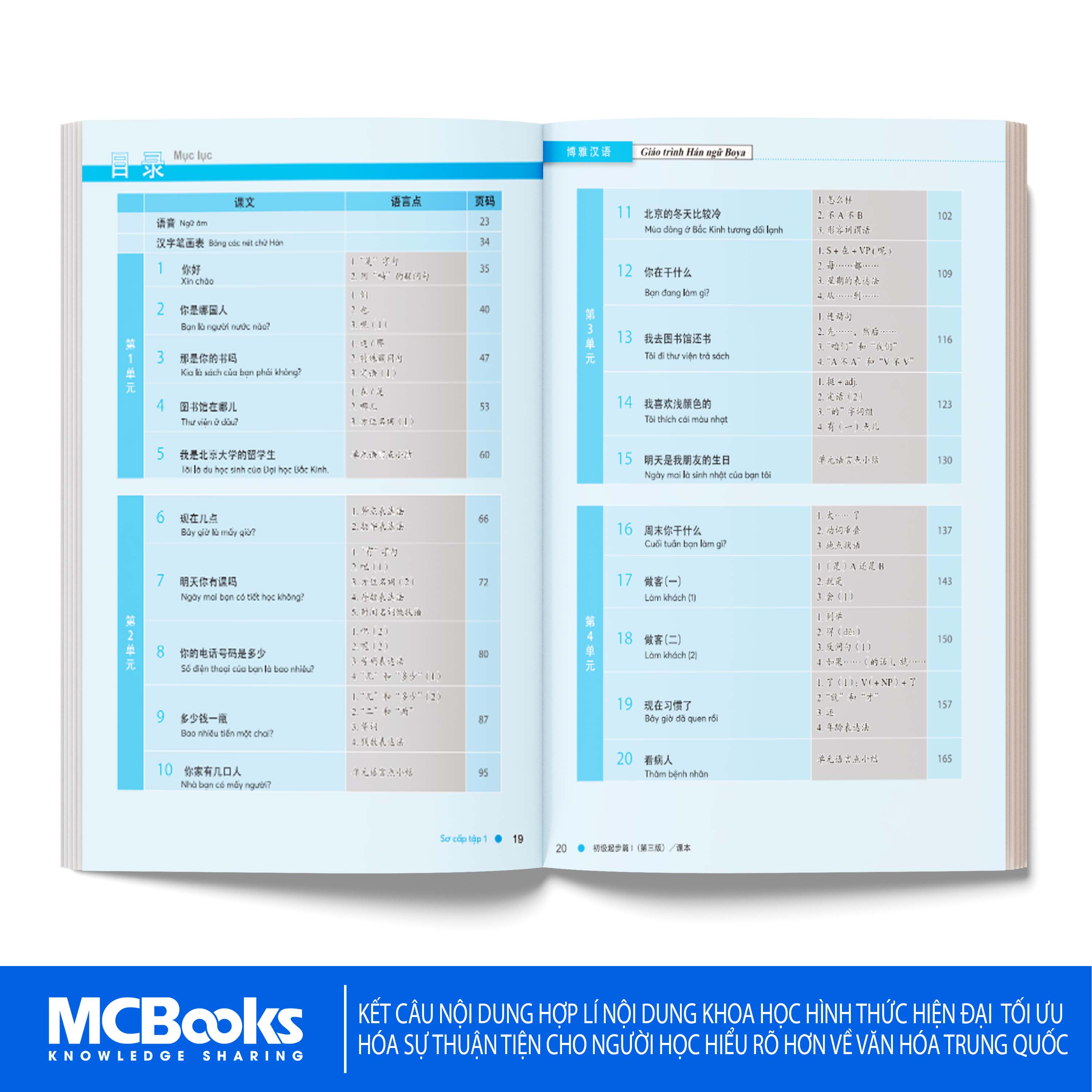 Sách - Giáo Trình Hán Ngữ BOYA Sơ Cấp 1- Phiên Bản 3 mới nhất 2025