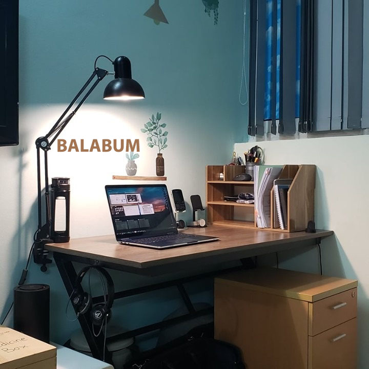 Kệ gỗ để bàn - Để hồ sơ &amp; tài liệu văn phòng - Giá xưởng Balabum - Gọn, tiện dụng, bền và đẹp - Ván dày 17mm- HCM