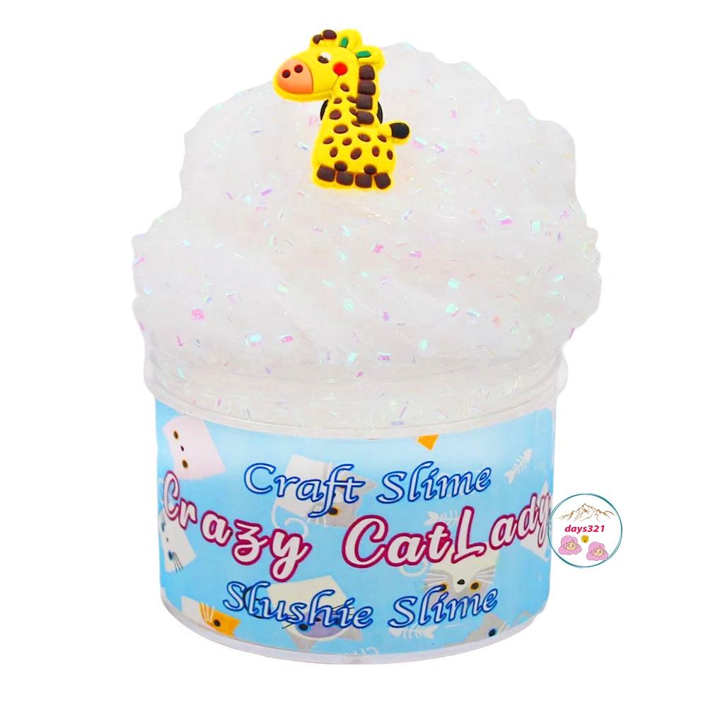 Slime mây Cloud Oceans Edge Slam hộp 200ML sợi mây co giãn smile đàn hồi cao cấp nhiều mẫu squishy gudetama