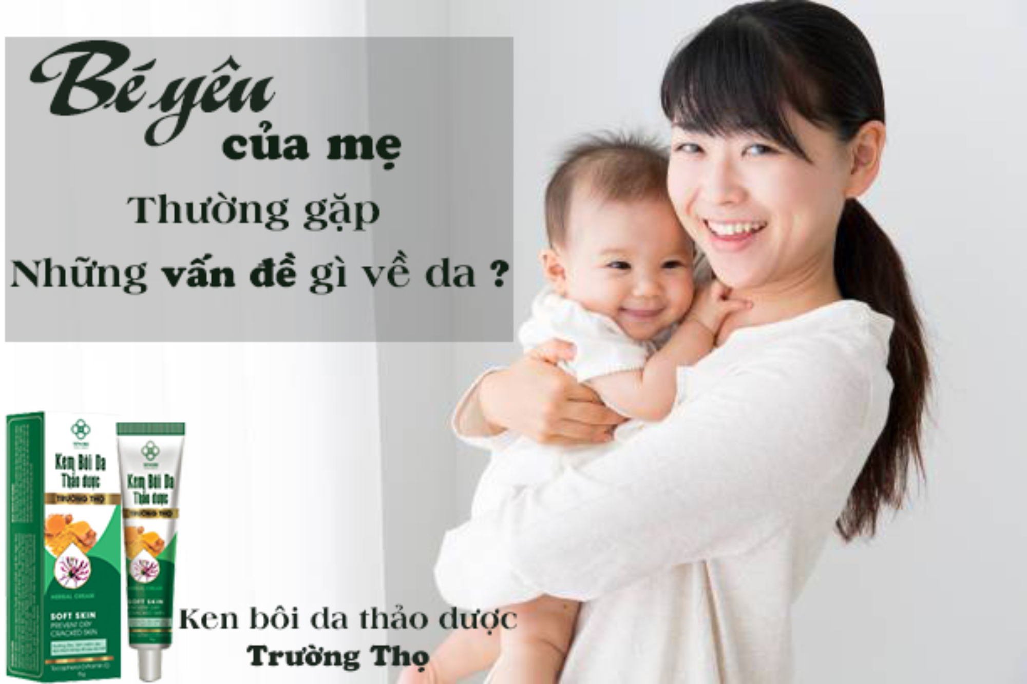 KEM BÔI DA THẢO DƯỢC TRƯỜNG THỌ SINORI HỖ TRỢ CÁC BỆNH VIÊM DA CƠ ĐỊA, VẢY NẾN VÀ Á SỪNG - TUÝP 15G