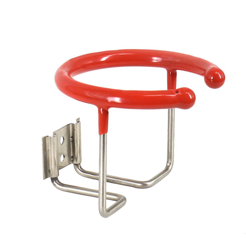 Stainless Steel Cup Holder Anticollision Marine Boat RV Mugs Cups Stand Rack