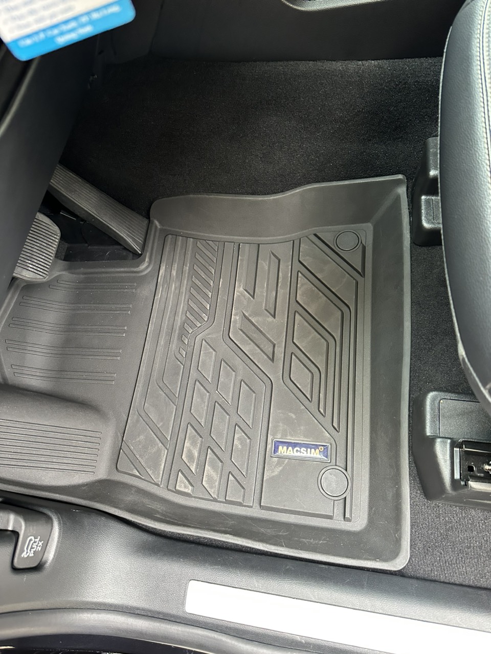 Hình ảnh Thảm lót sàn xe ô tô Ford Explorer 2020 - 2024+ Nhãn hiệu Macsim chất liệu nhựa TPE cao cấp (2 hàng ghế)