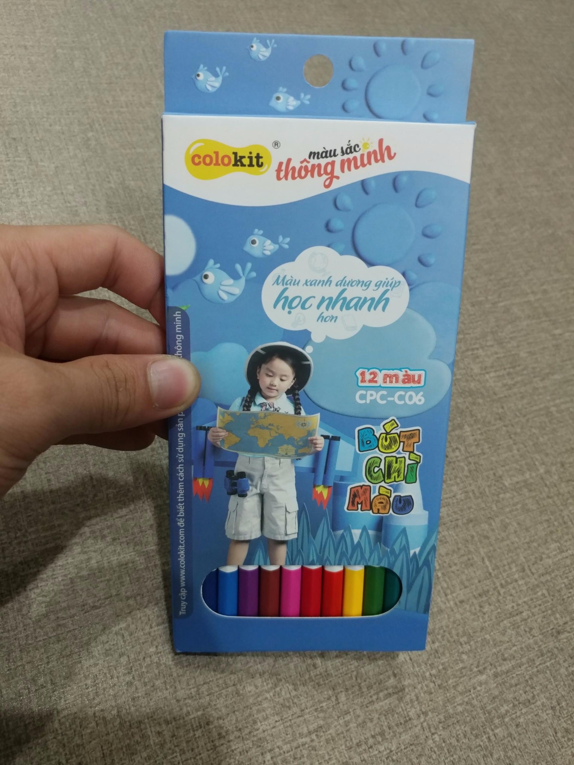Bút Chì Màu Thiên Long CP-C06 (12 Màu)