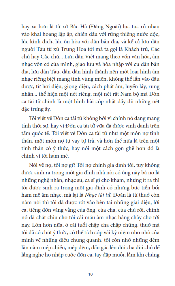 Đờn Ca Tài Tử Nam Bộ - Khảo & Luận ( Tái Bản )