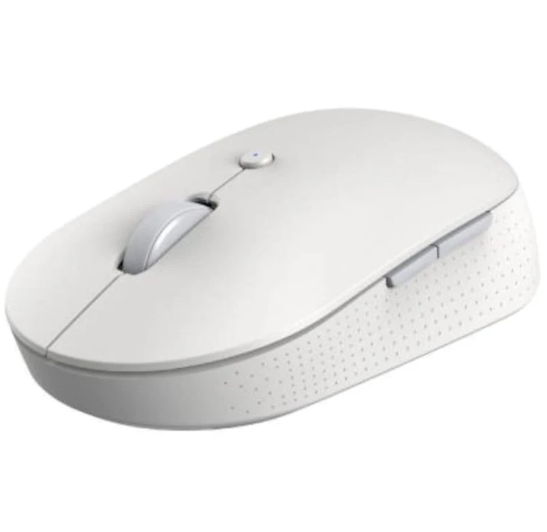 Chuột Không Dây Xiaomi Mi Dual Mode Wireless Mouse Silent Edition - Màu trắng - Hàng Chính Hãng