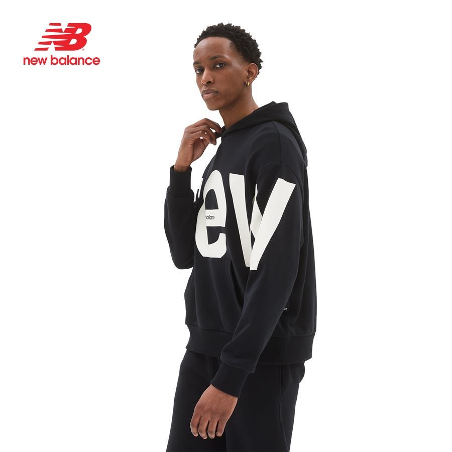 Áo khoác hoodie thời trang unisex New Balance APP LIFESTYLE HOODIES U BLACK - UT23504BK (form quốc tế)