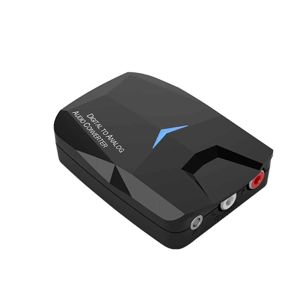 Bộ Chuyển Đổi Âm Thanh Kỹ Thuật Số Sang Analog, Bộ Chuyển Đổi Quang Học SPDIF Kỹ Thuật Số Đồng Trục Sang 3.5Mm AUX RCA L/R Bộ Thu Bluetooth 5.0 Tương Thích