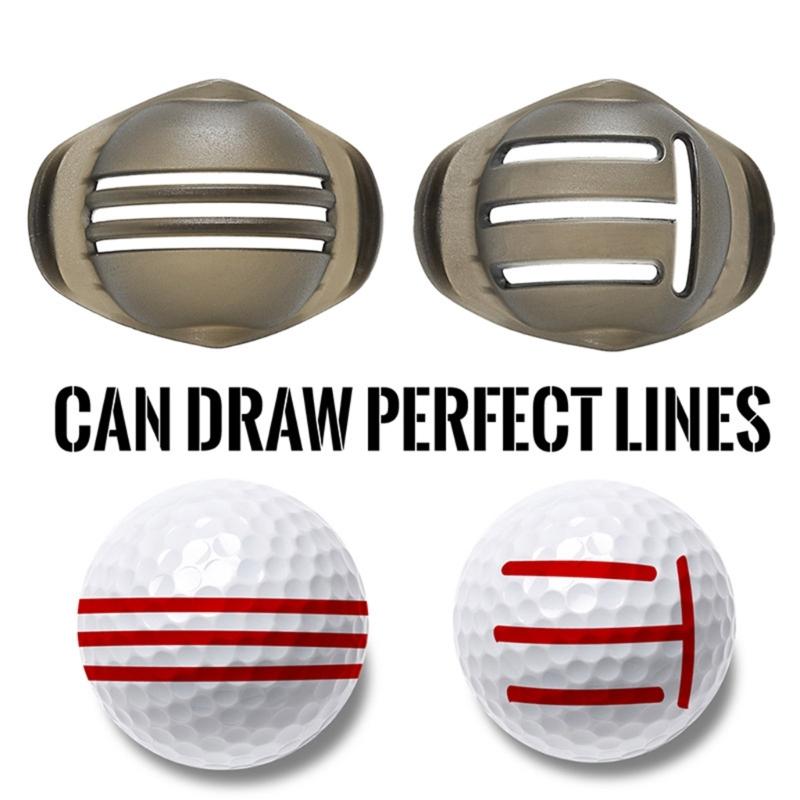 1 Đặt Công cụ vẽ điểm đánh dấu bóng Golf Ball.