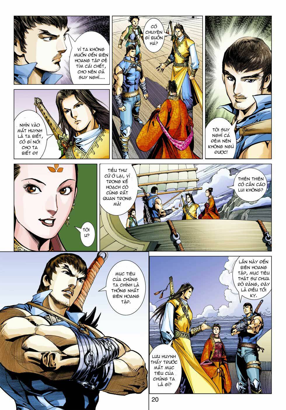 biên hoang truyền thuyết chapter 32 20