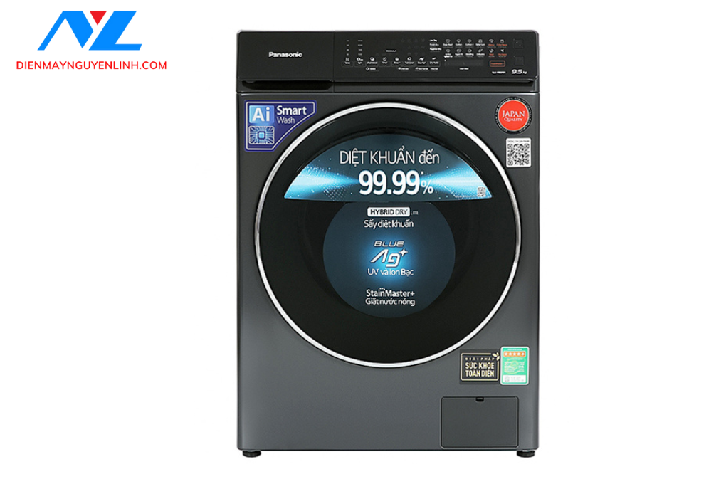 NA-V95FR1BVT - Máy giặt sấy Panasonic 9.5/2 kg HÀNG CHÍNH HÃNG