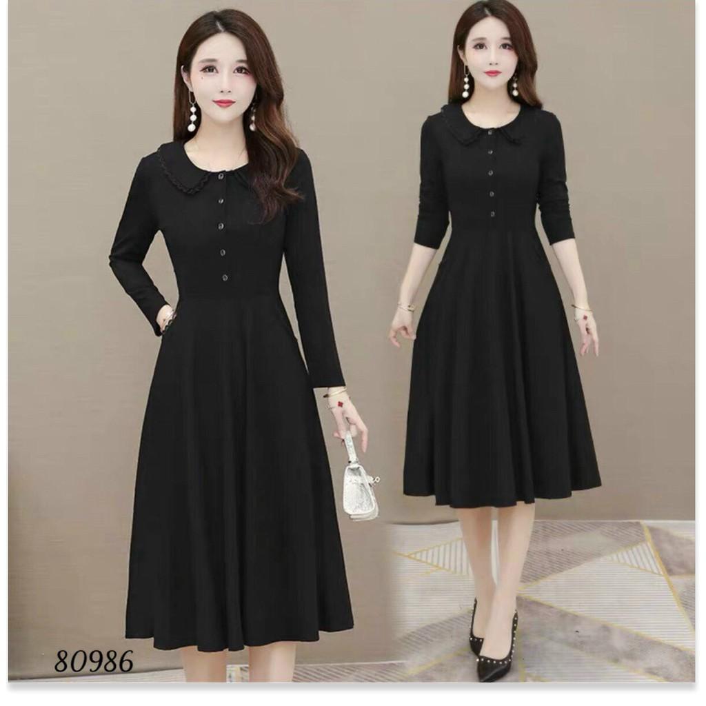 ĐẦM XÒE DỰ TIỆC CÓ NÚT CÚC CỰC XINH TÔN DÁNG THANH LỊCH CHO CHỊ EM VINA 1HITSTORE