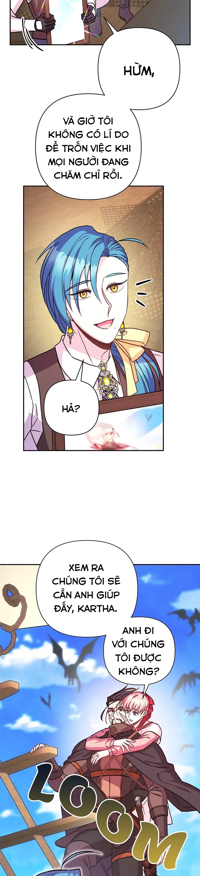 chuyện tình lãng mạn với ngài công tước mặt sẹo chapter 64 48