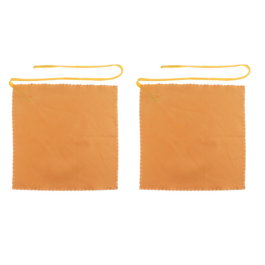 Sunnimix 2 Chiếc Dụng Cụ Âm Nhạc Kèn Clarinet/Sáo/Saxophone Khăn Lau Vệ Sinh Bụi