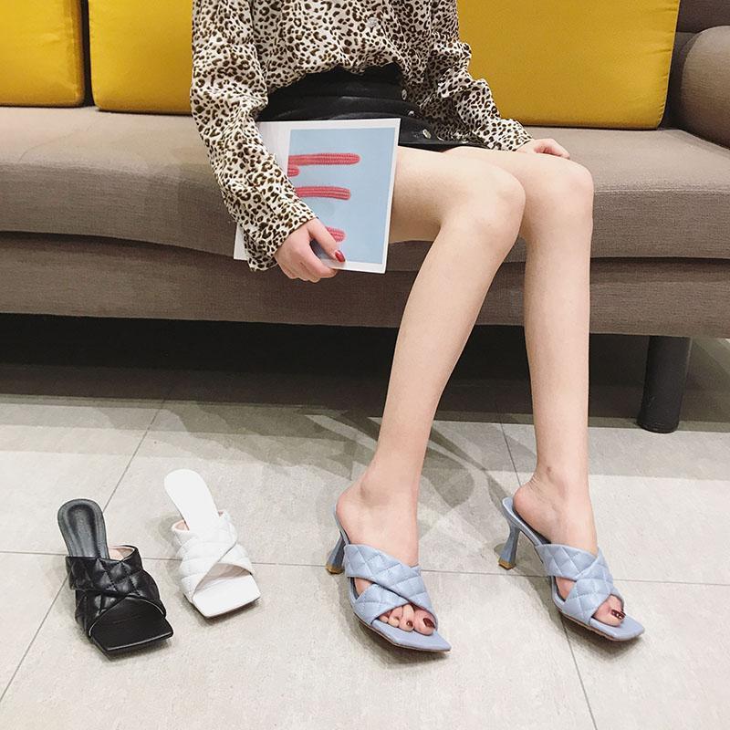 Dép Nữ Cao Gót Sang Chảnh HOTTREND 2020 Ô trần MÃ L_CG15