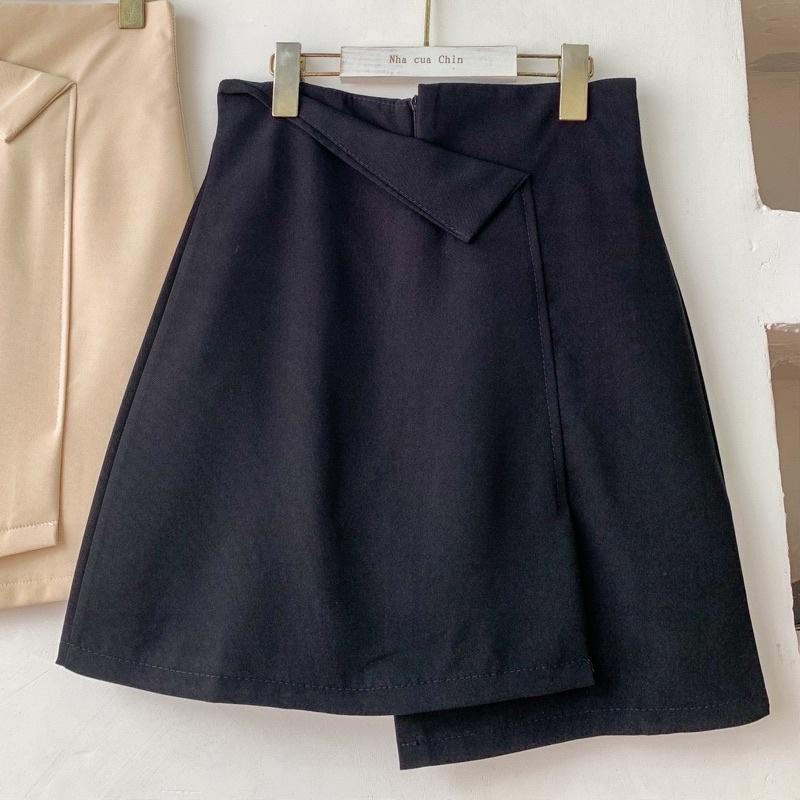 Chân váy vạt xẻ