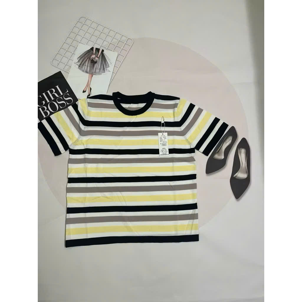 Áo len mongtoghi,áo len dệt kim nữ hàng thanh lý họa tiết dễ thương size 58-63,65kg