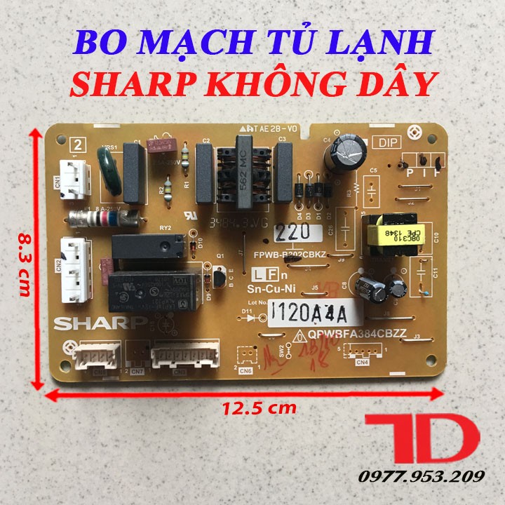 Bo mạch dành cho tủ lạnh SHARP các loại